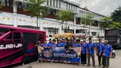 Komunitas Kereta Wisata Surabaya Bersatu ( KWSB ) Gelar Aksi Baksos  